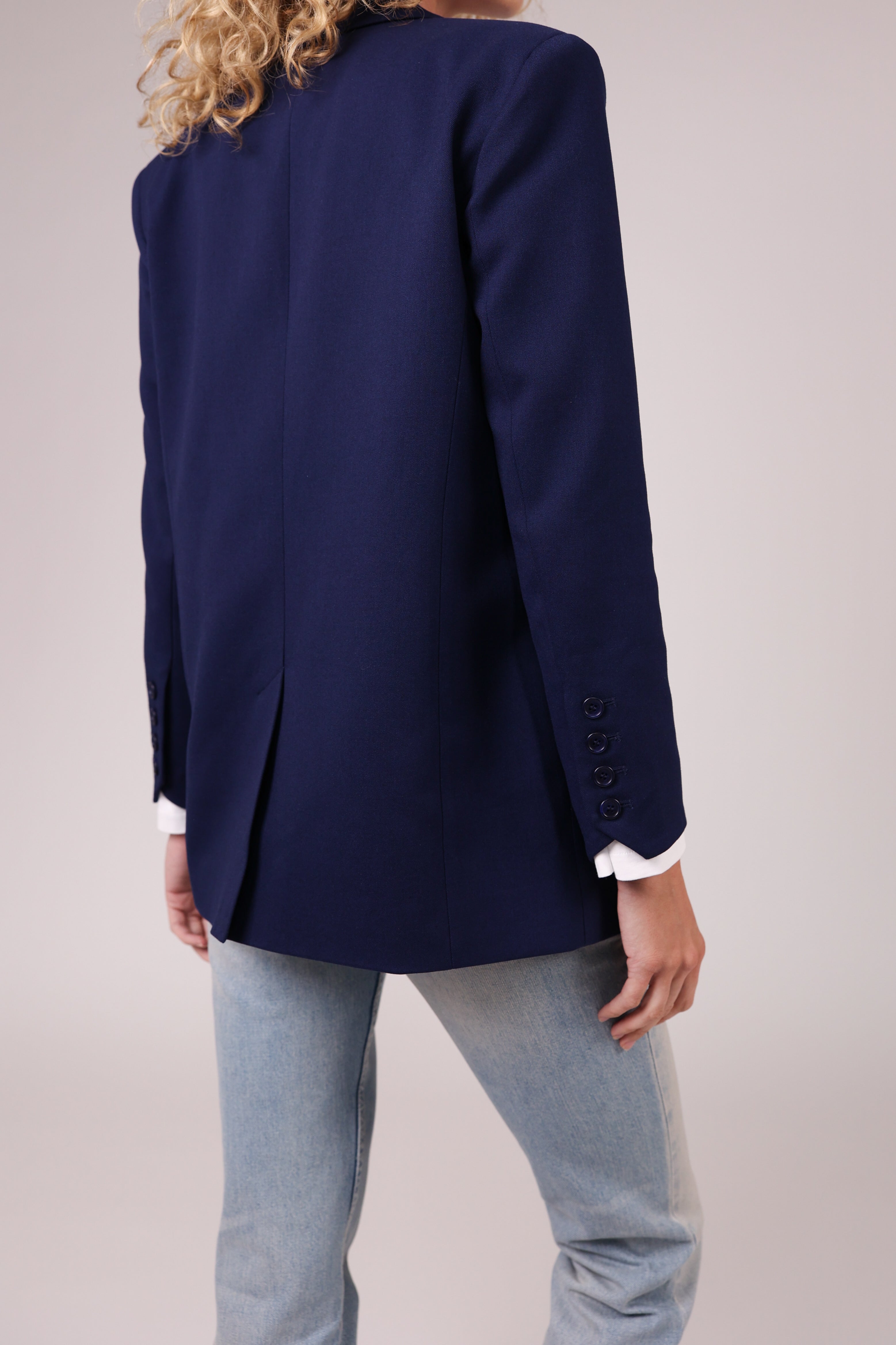 French on sale navy blazer