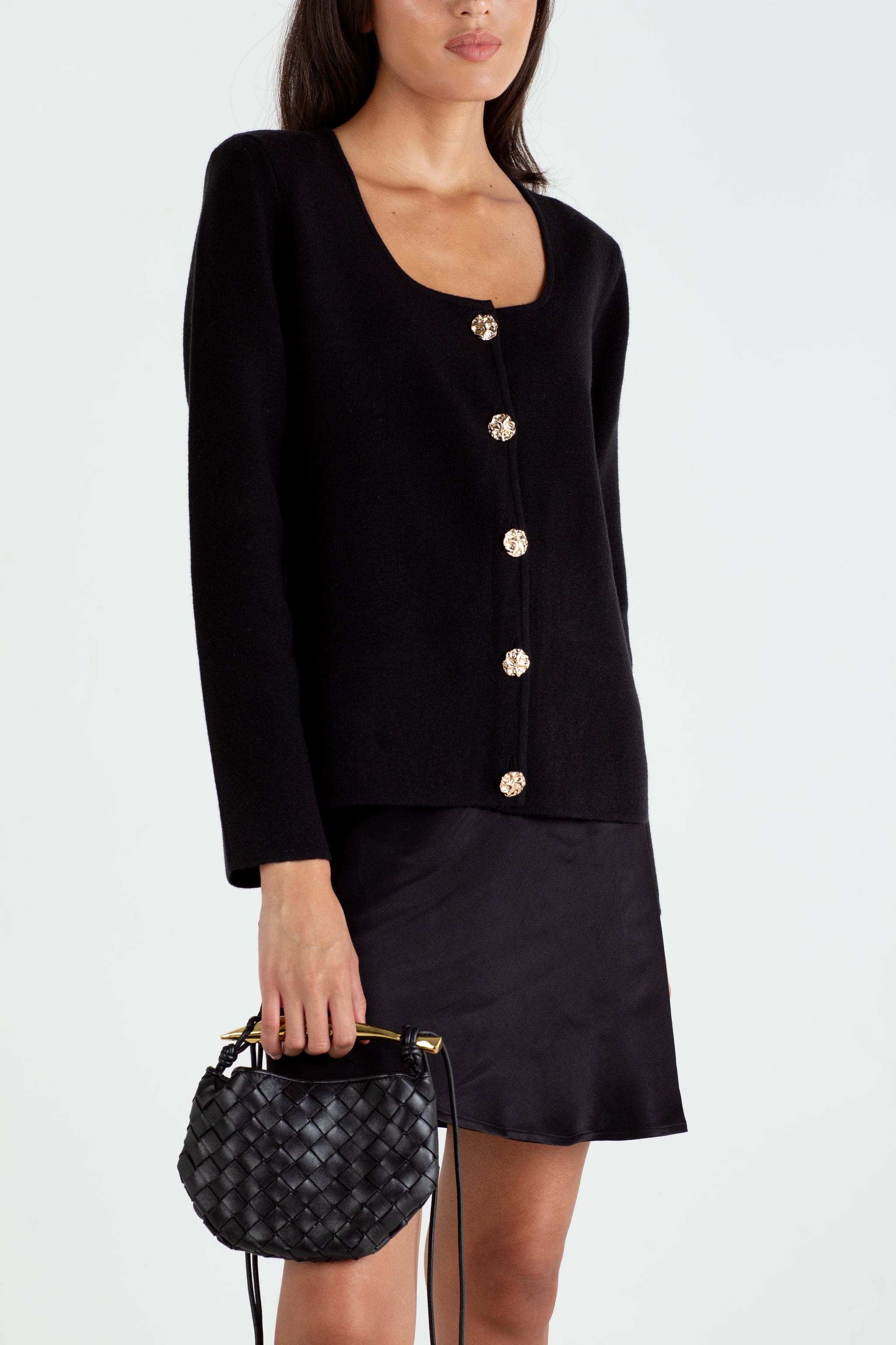 The Claire | Blazer Cardigan Black – Sinead Keary