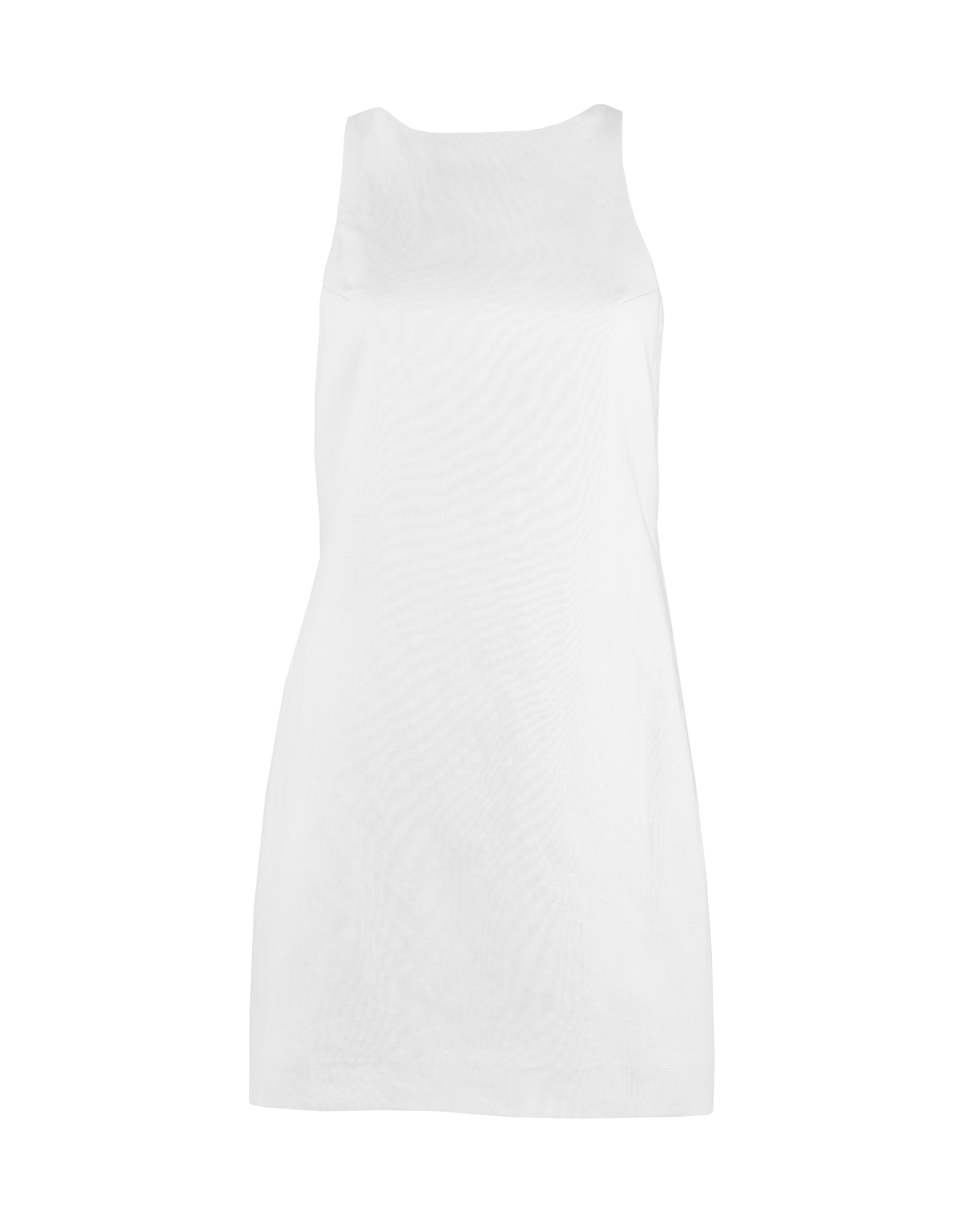 The Victoria - Linen Bow Dress (White) The Victoria - Linen Bow Dress (White)